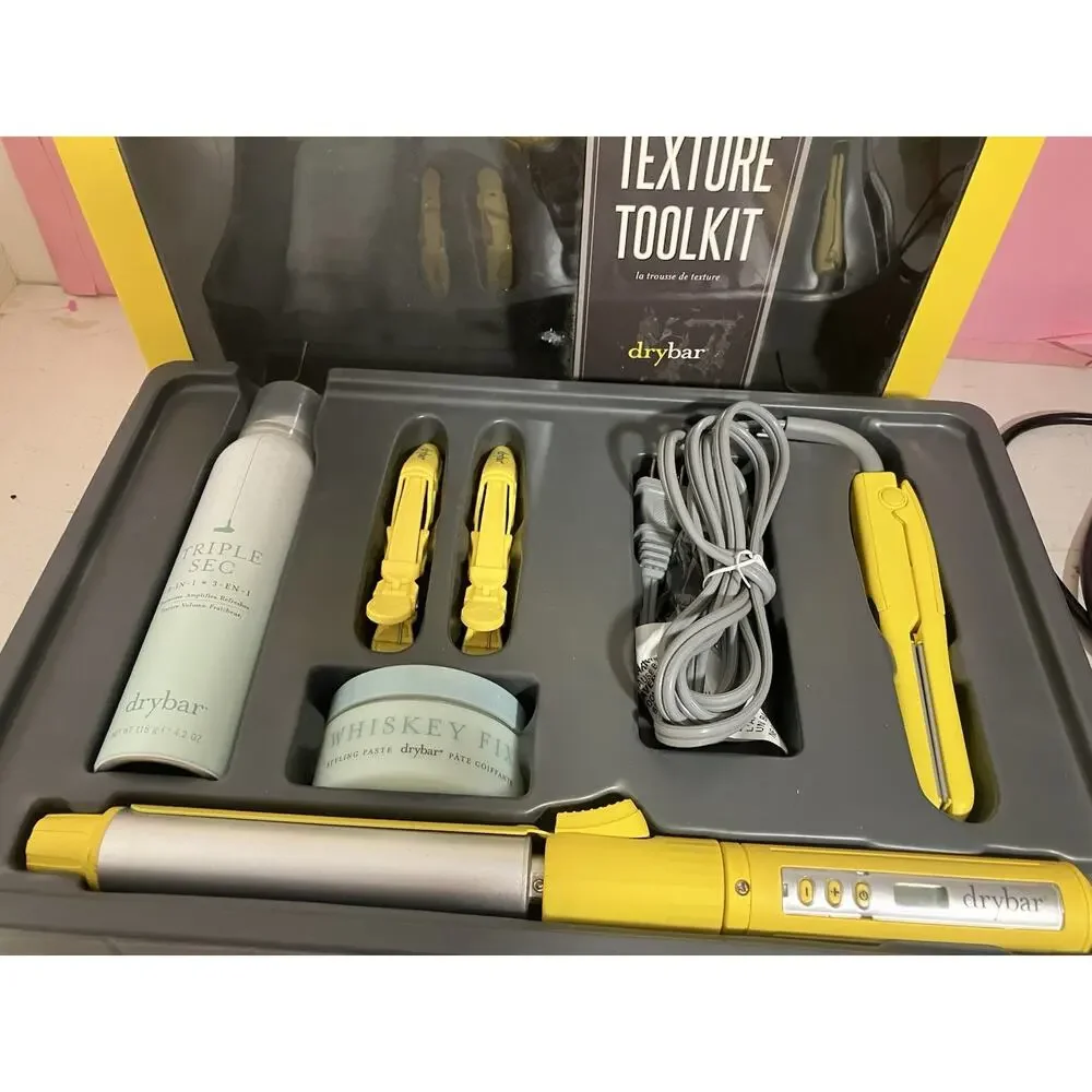 DryBar Texture Toolkit NEW Limited Edition Curling Detailing Iron Product NIB